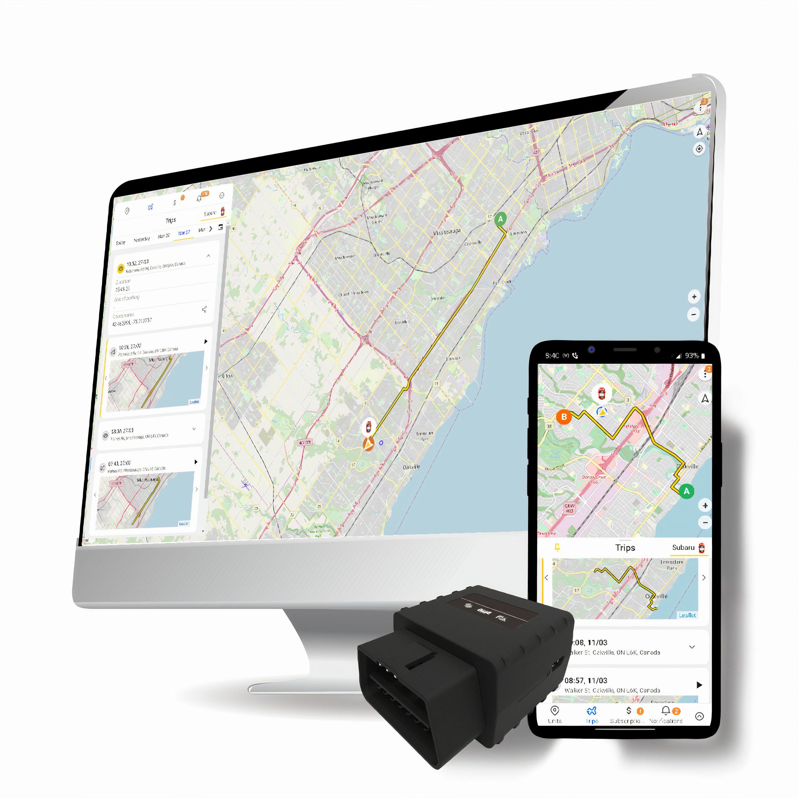 car map device
