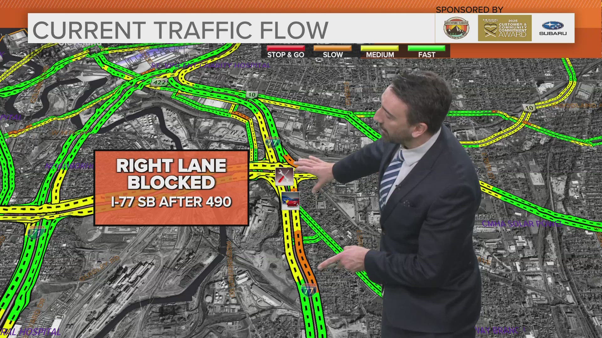 current traffic conditions