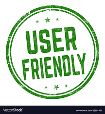 user friendly