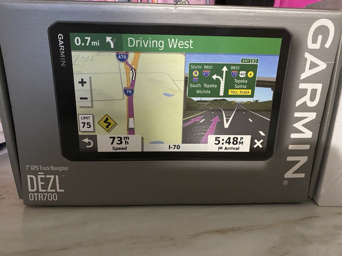 garmin 700 truck gps