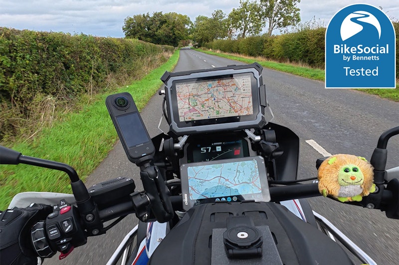 motorcycle navigation device