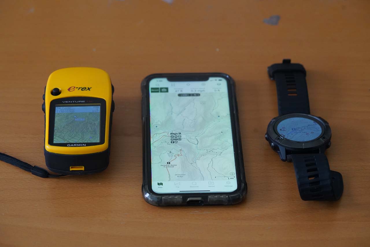 handheld gps for hiking